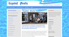 Desktop Screenshot of crystalpools.co.uk